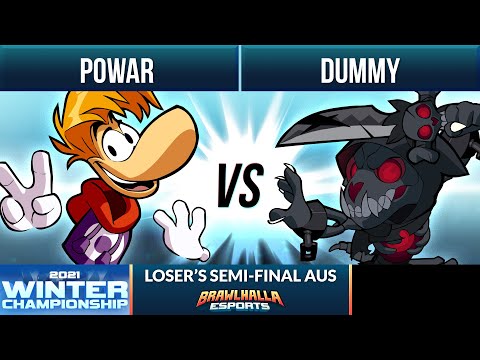 Powar vs Dummy - Loser's Semi-Final - Winter Championship 2021 - AUS 1v1