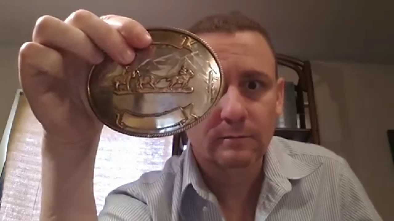 Flea-Market Finds with Dirt and Rust  #3 (German Silver Belt Buckle + Marlboro)