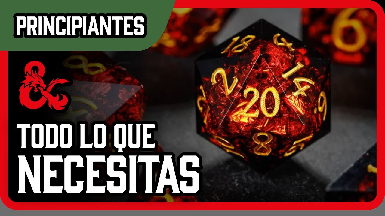 TODO lo que necesitas para comenzar como Dungeon Master.