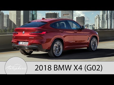 2018 BMW X4 (G02) Premiere: SUV-Coupé mit zwei M Performance Modellen [4K] - Autophorie