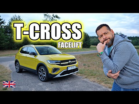 Volkswagen T-Cross 2024 - How Is This Better? (ENG) - Test Drive and Review