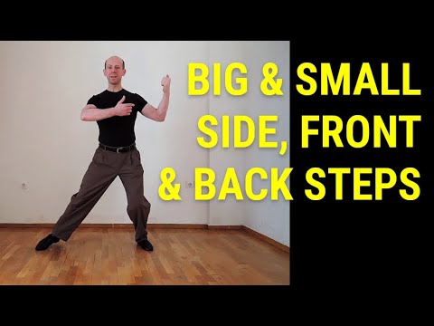Tango Technique At Home: Big And Small Side, Front And Back Steps