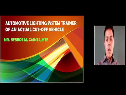 IMCCRT 2022 1116 Title: DEVELOPMENT AND EVALUATION OF AUTOMOTIVE LIGHTING SYSTEM TRAINER