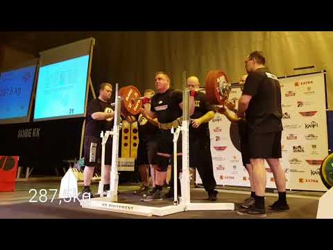 Carl Petter Sommerseth NMUF 2017 819kg total