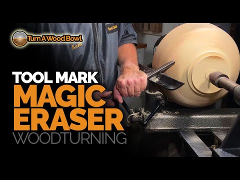 Woodturning ShearScraping Wood Bowl Turning Bowl Gouge Video