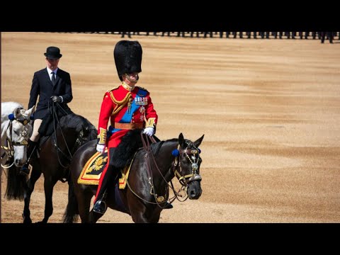 Duke Of York Takes The Salute! - Colonel's Review! Trooping The Colour 2019 Rehearsal