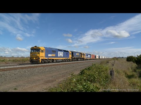 7902V Mildura To Melbourne Containers (12/8/2020) - PoathTV Australian Trains & Railways