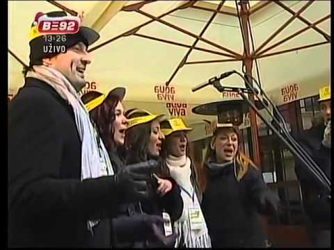 Lion sleeps tonight GLAS NE ZICE LIVE a cappella