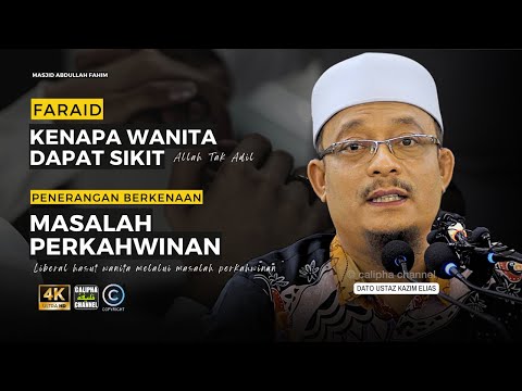 DATO USTAZ KAZIM ELIAS - ORANG SEKARANG BERSEDIA UNTUK MAJLIS KAHWIN TAPI TAK BERSEDIA UNTUK KAHWIN