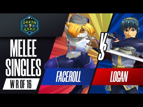 Faceroll vs. Logan - Melee Singles Winners Round of 16 - Smash Camp 2022