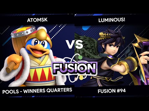 Fusion #94 - Atomsk (King Dedede) vs Luminous! (Dark Pit) - Pools - Winners Quarters