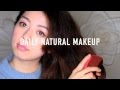 Daily Natural Makeup Pink Brown