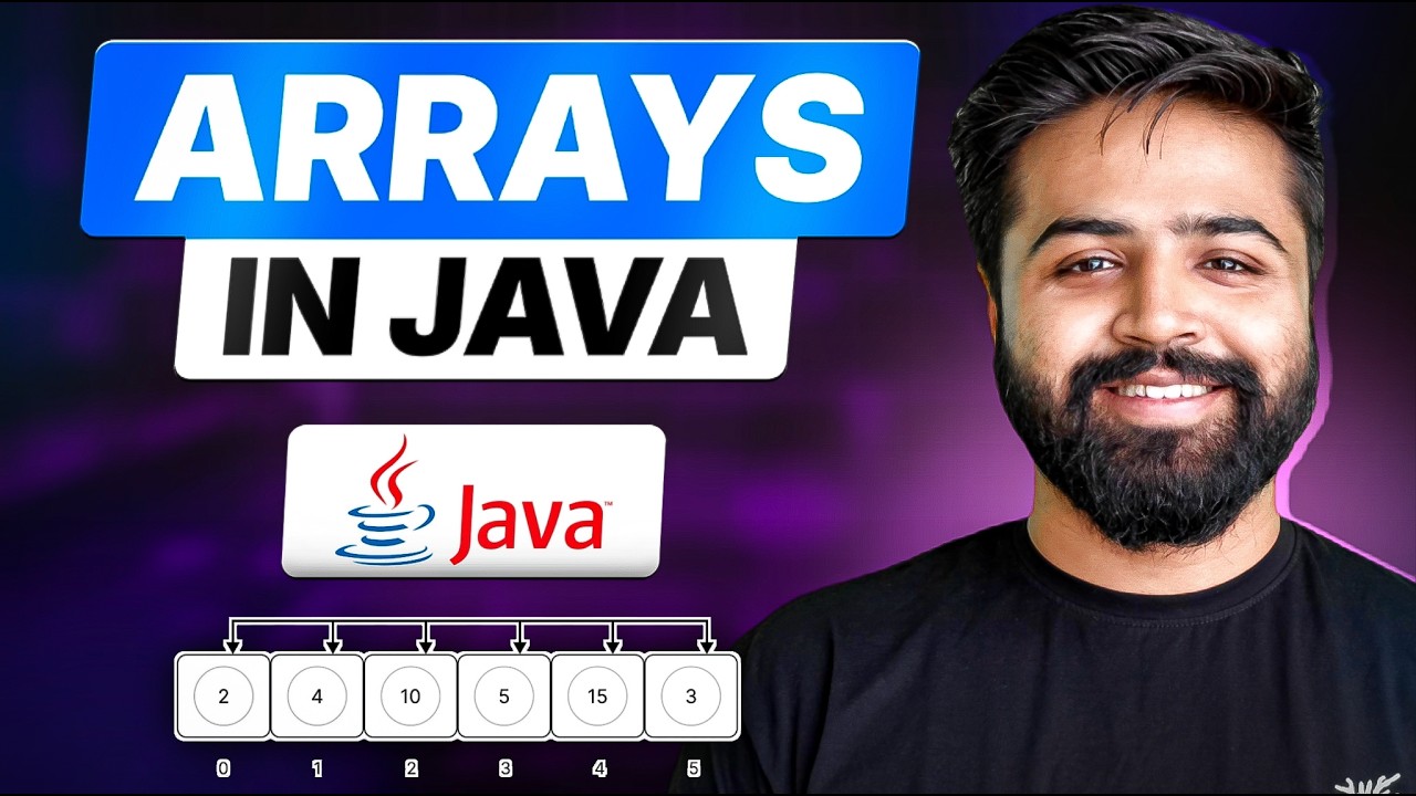 Introduction to Arrays | Declaration, Initialization, Traversal | String Intro | Java Full Course #9