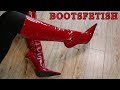 Christina S Patent Leather High Heel Gianmarco Lorenzi Boots