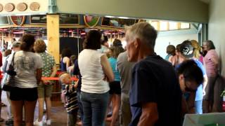 preview picture of video 'Adirondack Carousel - Grand Opening - Inside Carousel Building'