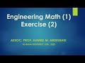Exercise 2 Math1