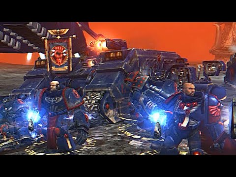 UNIFICATION MOD 2021 | Crimson Fists vs Orks! - Survival / Warhammer 40K: Dawn of War: Soulstorm