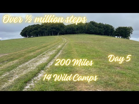South Downs Way. Walking and Wild Camping. There and Back. Day 5