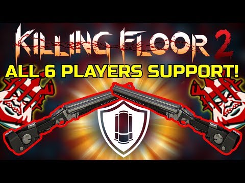 Killing Floor 2 | 6 PLAYER SUPPORT PERK ONLY! - Eeasy Win Job Done W/Hyper!