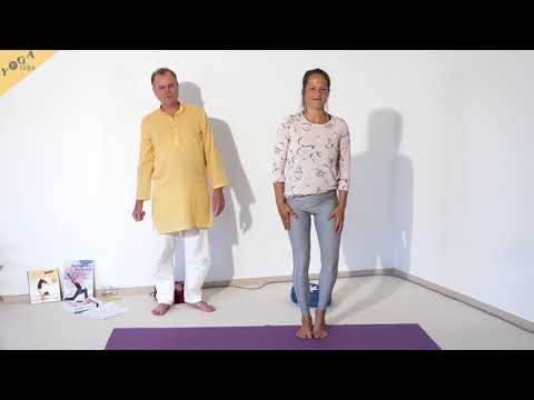 Fuß-Kuss-Pose im Stehen - Yoga Asana Lexikon