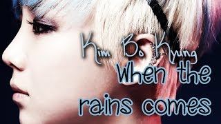Kim Bo Kyung - When the rain comes [Sub esp + Rom + Han]