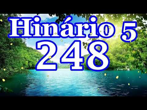 Hino 248 CCB Glória, Aleluia! Sinto Jesus