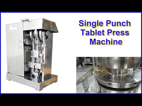 Single Punch Tablet Press