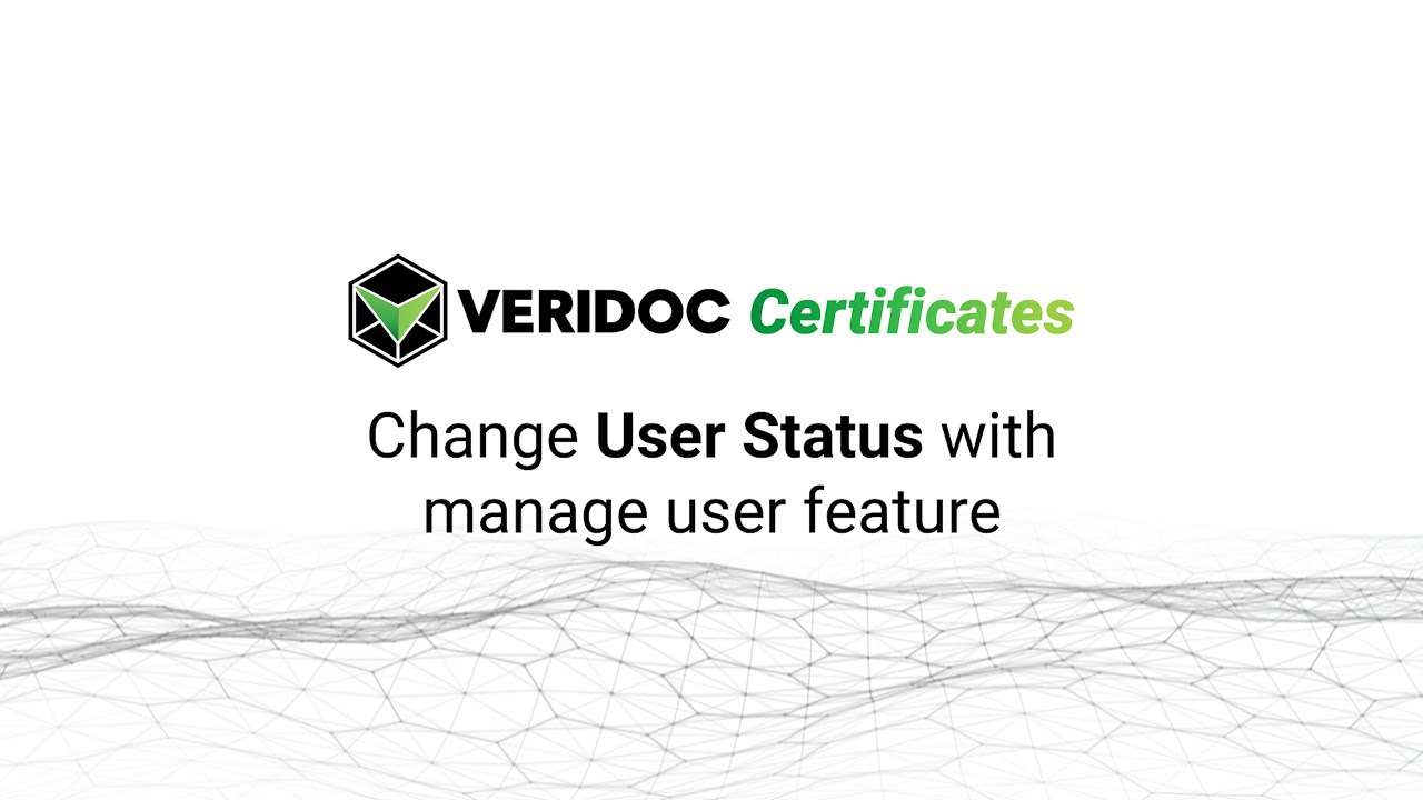 VeriDoc Certificates