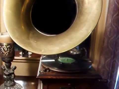 Max Bloch Met. Tenor sings - Reiterlied a German War Song - 1914 Columbia