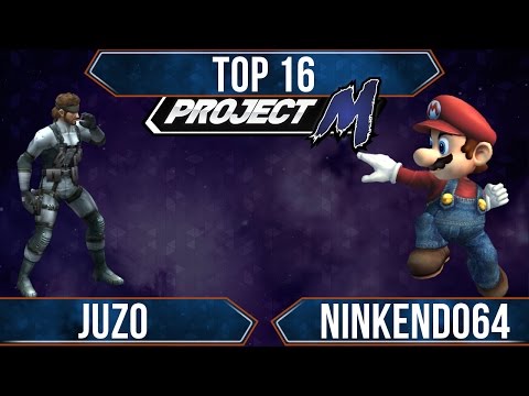 TTS6 - Juzo (Snake) vs Ninkendo64 (Mario) - Project M Singles