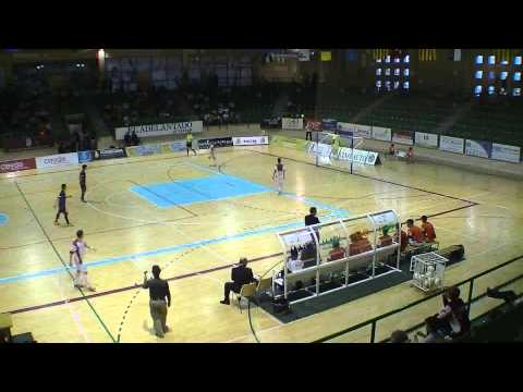 SEGOVIA Futsal 2-5 FC Barcelona B Segunda parte del partido. 27/09/2014