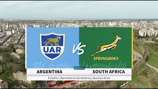 The Castle Lager Rugby Championship | Argentina v South Africa | Highlights