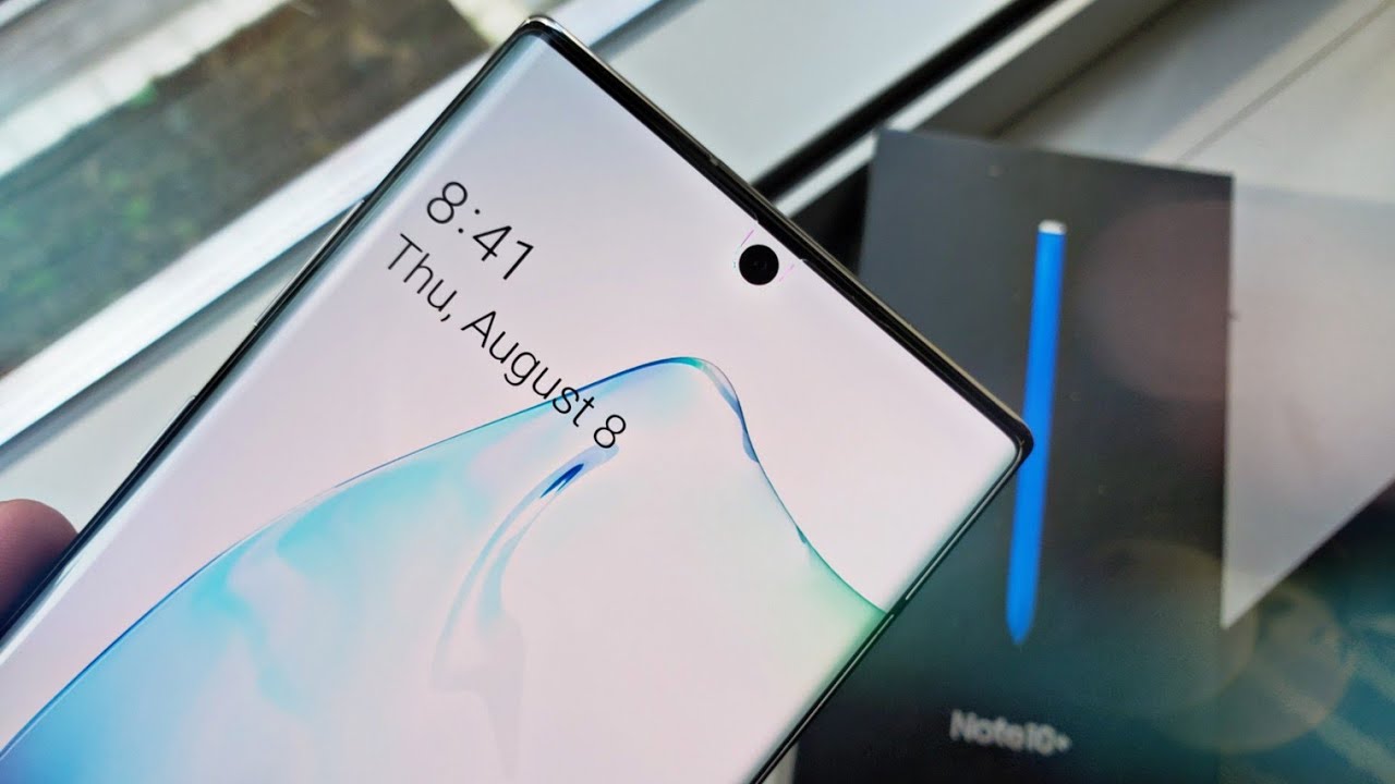 Samsung Galaxy Note 10 Plus UNBOXING AURA GLOW!