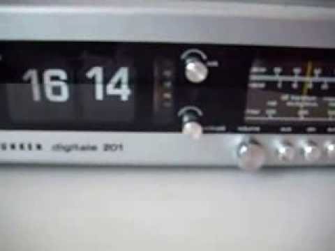 Vintage Flip Clock TELEFUNKEN digitale 201  **SOLD!**