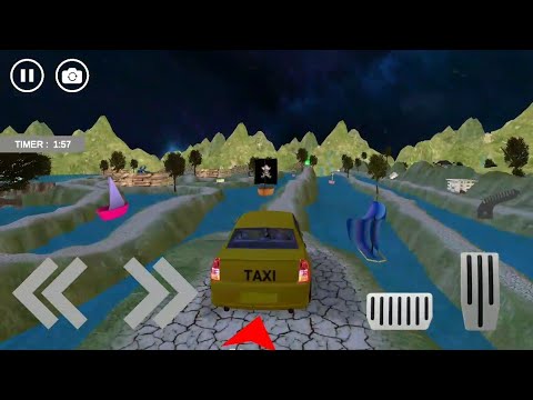 offroad taxi simulator | taxi driving gameplay | taxi games