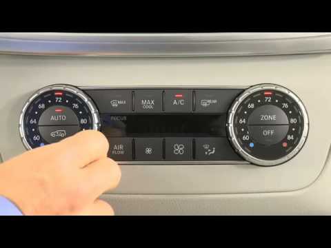 3 Zone Automatic Climate Control   Mercedes Benz USA M Class