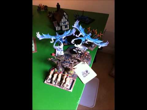 Warhammer Battle Report: Daemons of Chaos vs High Elves