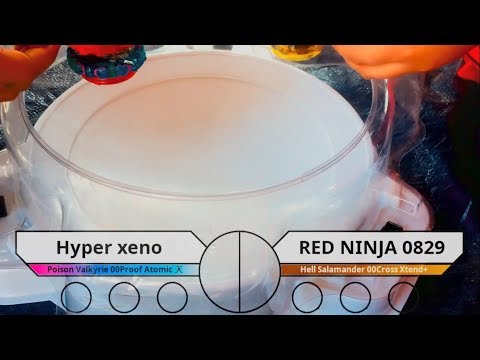 WBO Beyblade Tournament Battle: Hyper xeno vs RED NINJA 0829 - Beyblade East Part 1 #BeybladeBurst