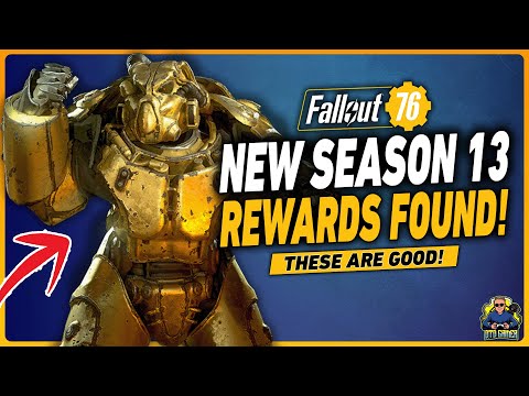 FALLOUT 76 SEASON 13 REWARDS DATAMINED!