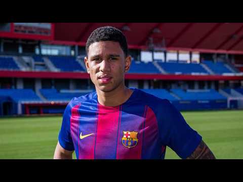 Juwensley Onstein FC Barcelona debut vs Sant Cugat FC | 15.02.2026