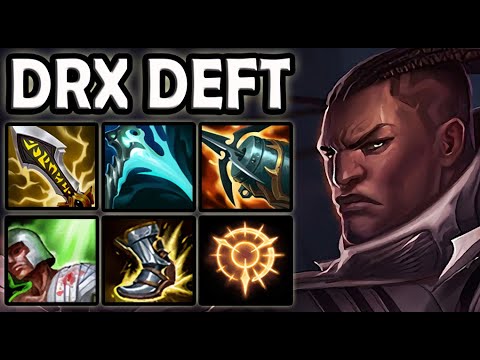 Deft LUCIAN vs JHIN [ ADC ] Ranked Korea ✅
