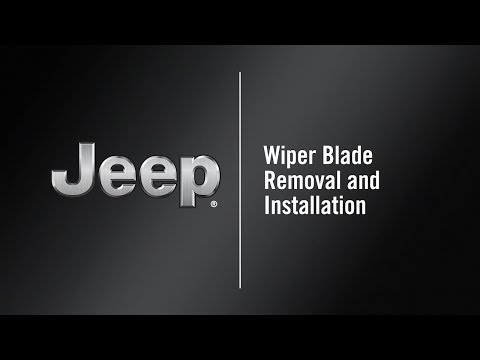 Wiper Blade Removal and Installation | How To | 2020 Jeep Compass