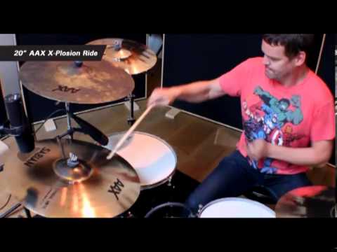 Oscar Kraal - Sabian Cymbal Vote '14: 20" AAX Xplosion Ride