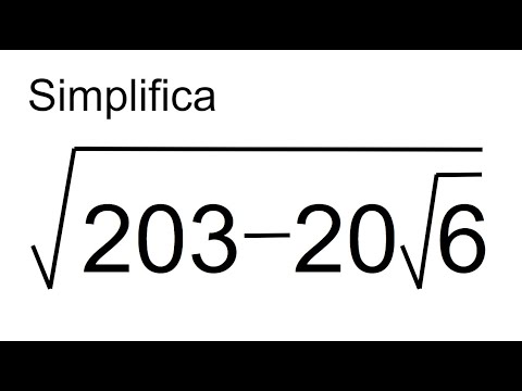 ¿PUEDES SIMPLIFICAR ESTA RAÍZ CUADRADA? Matemáticas Básicas