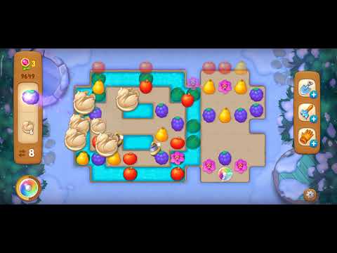 Gardenscapes level 9649 Normal level