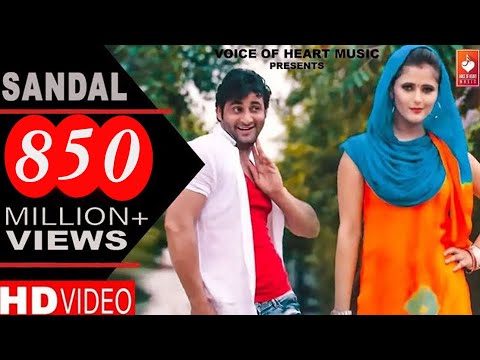 Sandal | सैंडल | Haryanvi DJ Song 2016 | Vijay Varma, Anjali Raghav | Raju Punjabi, Sonika Singh Video