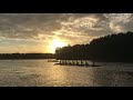 Sunset Row at Peachtree City Rowing Club