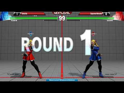 SF5 @ NL Weekend Edition #2 - Chris Hu (Karin) vs Capcoms Netcode (Karin) [720p/60fps]