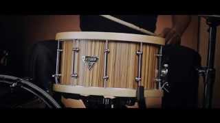 Video thumbnail for Mel Gaynor | Dixon Artisan 14x7.5 Zebra/Beech Snare - PDSAR754BSSZ1WDH by Peter Lewis