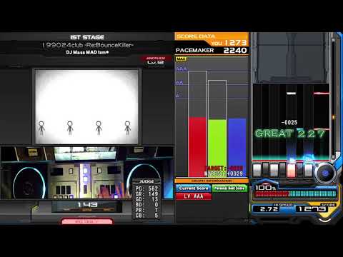 【ハズレの理論値】しんどすぎる199024club -Re:BounceKiller-【五鍵みたいな譜面】